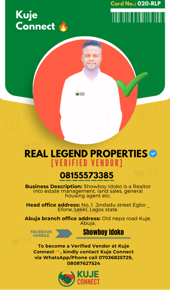 Real Legend Properties - Verified Vendor